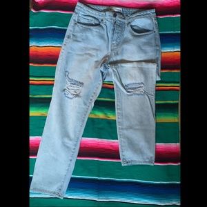 RSQ Light Wash Distressed Jeans